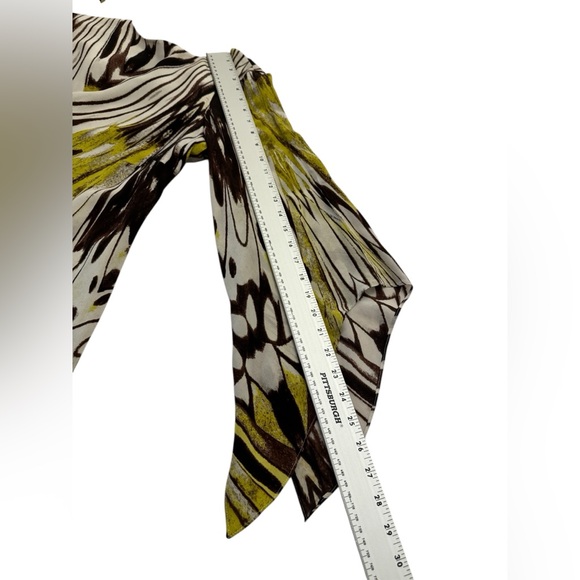 Leifsdottir Sarita Swing Dress Anthropologie Silk Butterfly Print Size 10 - Picture 11 of 14